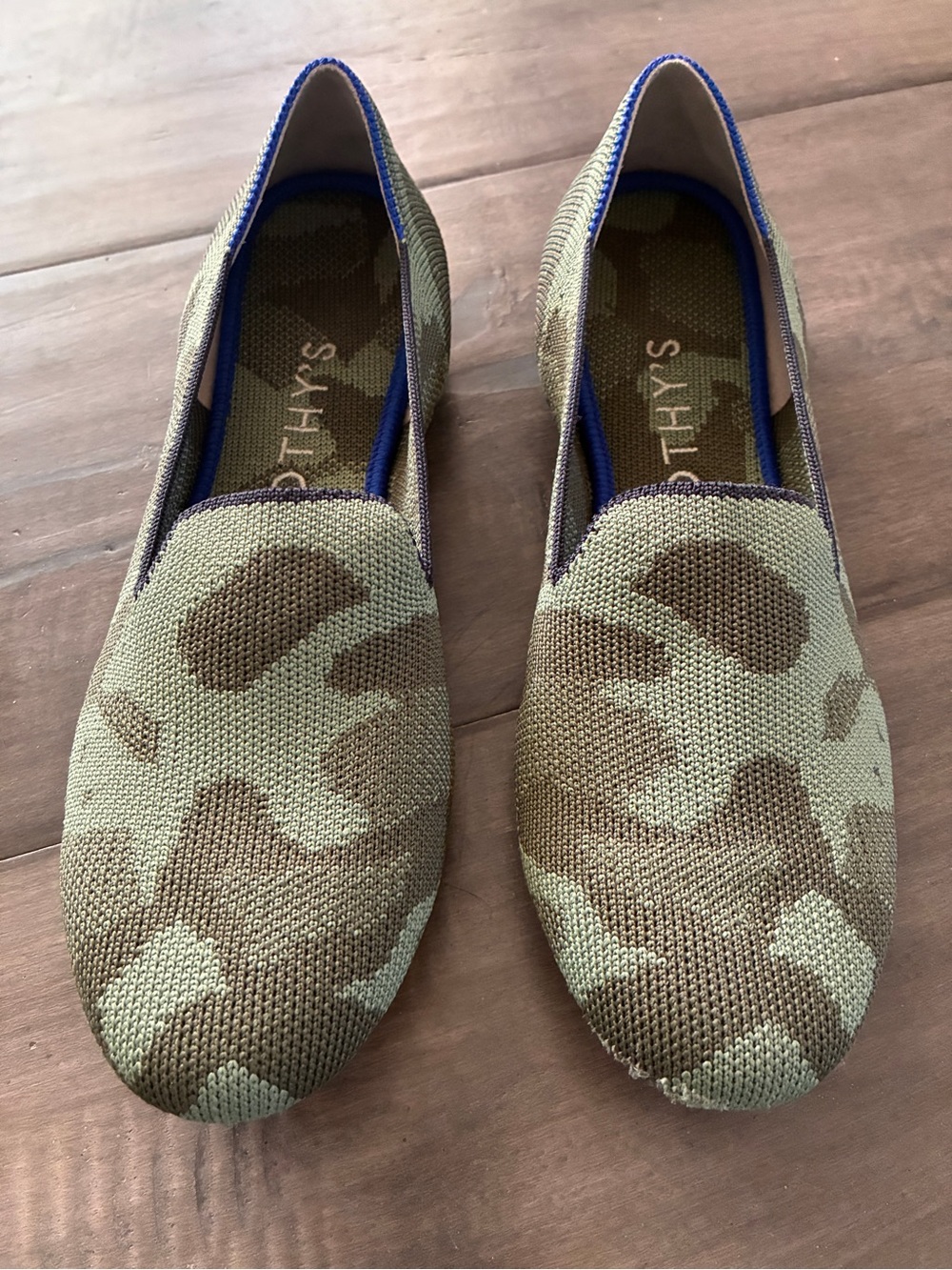 Rothy's The Loafer Camo Flat Shoes - Size 7.5